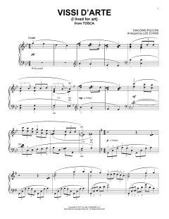 Vissi D'arte von Giacomo Puccini (Download) 