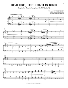 Rejoice, The Lord Is King von John Darwall (Download) 