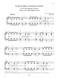 In an Old Russian Church von Pyotr Il'yich Tchaikovsky (Download) 