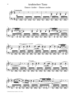 Dance Arabe von Pyotr Il'yich Tchaikovsky (Download) 