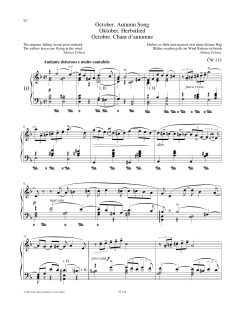 October von Pyotr Il'yich Tchaikovsky (Download) 