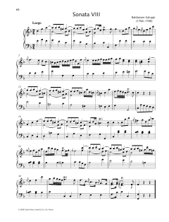 Sonata VIII F major von Baldassare Galuppi (Download) 