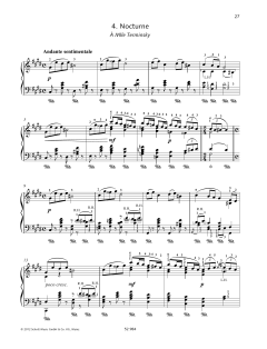 Nocturne von Pyotr Il'yich Tchaikovsky (Download) 