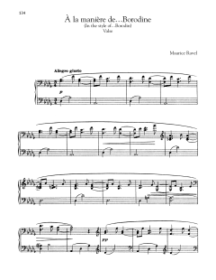 A La Maniere De Borodine (Download) 