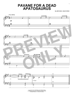 Pavane For A Dead Apatosaurus von Michael Giacchino (Download) 