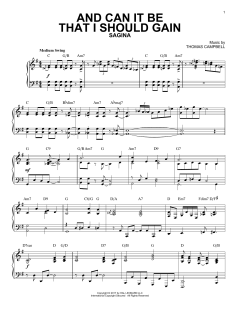 And Can It Be That I Should Gain [Jazz version] von Charles Wesley (Download) 