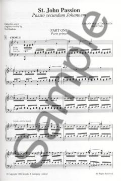 Johannes-Passion BWV 245 von Johann Sebastian Bach 