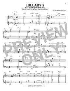 Lullaby 2 von George Winston (Download) 