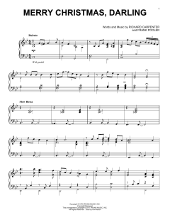 Merry Christmas, Darling [Jazz version] von Frank Pooler (Download) 