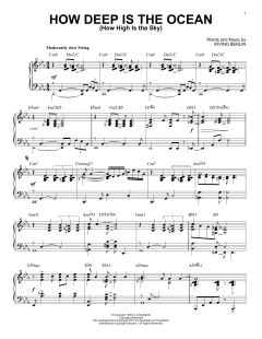 How Deep Is The Ocean (How High Is The Sky) [Jazz version] von Ben Webster (Download) 