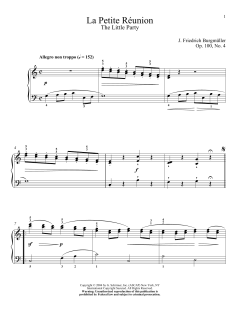 The Little Party "La Petite Reunion," Op. 100, No. 4 von Margaret Otwell (Download) 