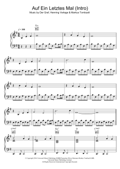 Auf Ein Letztes Mal (Intro) von Unheilig (Download) 