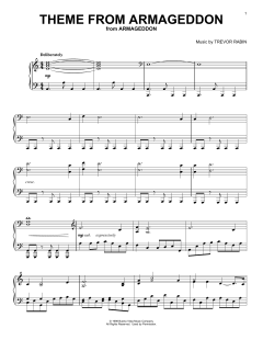 Theme From Armageddon von Trevor Rabin (Download) 