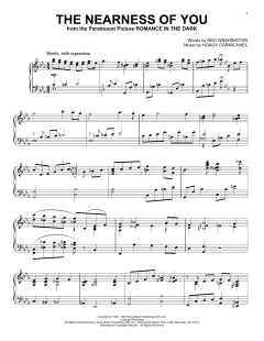 The Nearness Of You von George Shearing (Download) 