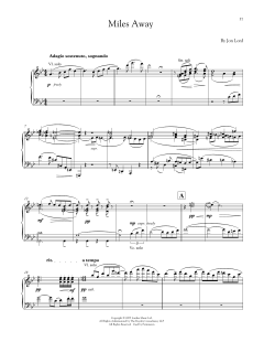 Miles Away von Jon Lord (Download) 