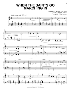 When The Saints Go Marching In [Classical version] von James M. Black (Download) 