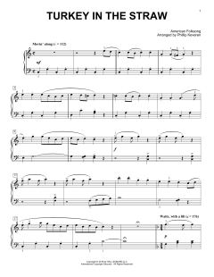 Turkey In The Straw [Classical version] von American Folksong (Download) 