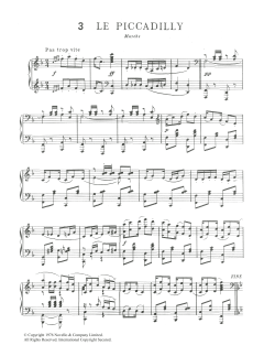 Le Piccadilly von Erik Satie (Download) 