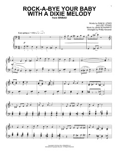 Rock-A-Bye Your Baby With A Dixie Melody [Jazz version] von Al Jolson (Download) 