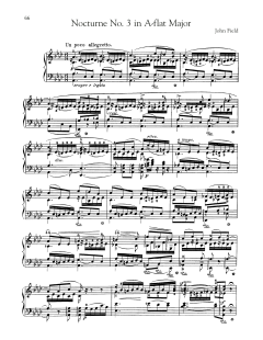 Nocturne No. 3 In A-Flat Major, H. 26 (Download) 