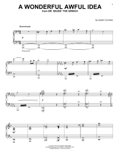 A Wonderful Awful Idea von Danny Elfman (Download) 