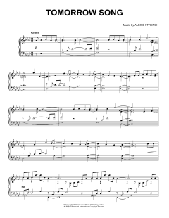 Tomorrow Song von Alexis Ffrench (Download) 