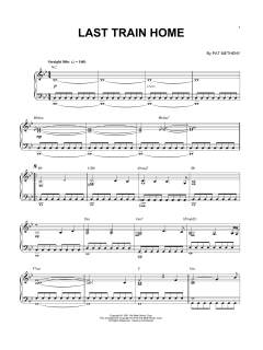 Last Train Home von Pat Metheny (Download) 
