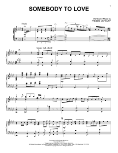 Somebody To Love von Queen (Download) 