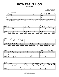 How Far I'll Go von Lin-Manuel Miranda (Download) 