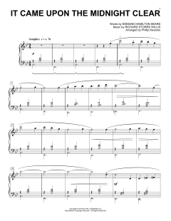 It Came Upon The Midnight Clear [Classical version] von Edmund Hamilton Sears (Download) 