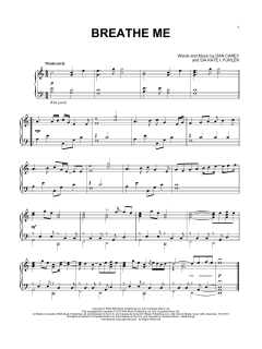 Breathe Me von Sia (Download) 