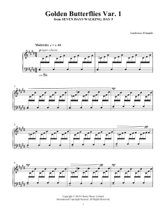 Golden Butterflies Var. 1 von Ludovico Einaudi (Download) 