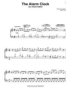 Le Reveil-Matin (The Alarm Clock) von François Couperin (Download) 