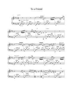 To A Friend von Vangelis (Download) 