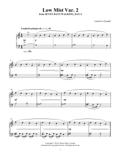 Low Mist Var. 2 von Ludovico Einaudi (Download) 