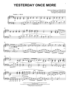 Yesterday Once More von John Bettis (Download) 