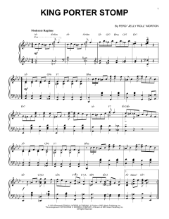 King Porter Stomp [Jazz version] von Jelly Roll Morton (Download) 