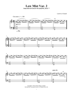 Low Mist Var. 2 von Ludovico Einaudi (Download) 