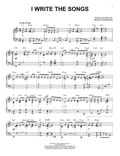 I Write The Songs [Jazz version] von Barry Manilow (Download) 