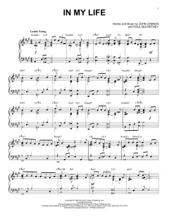 In My Life [Jazz version] von The Beatles (Download) 