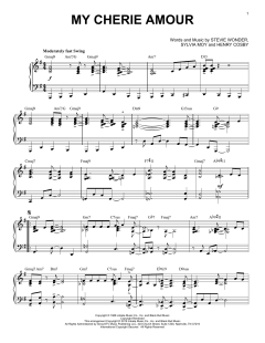 My Cherie Amour [Jazz version] von Stevie Wonder (Download) 