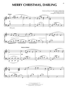 Merry Christmas, Darling [Jazz version] von The Carpenters (Download) 