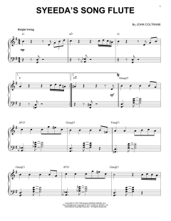Syeeda's Song Flute von John Coltrane (Download) 