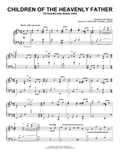 Children Of The Heavenly Father von Caroline Sandell Berg (Download) 