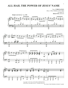 All Hail The Power Of Jesus' Name von Oliver Holden (Download) 