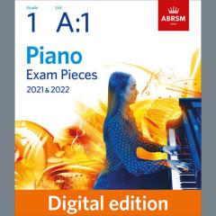 A Toy (Grade 1, list A1, from the ABRSM Piano Syllabus 2021 & 2022) (Download) 