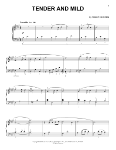 Tender And Mild (Download) 