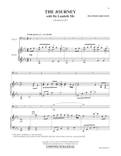 The Journey (with He Leadeth Me) von Heather Sorenson (Download) 