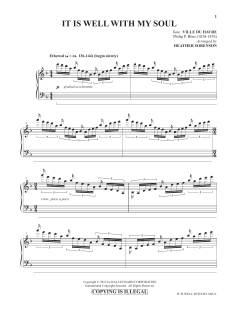 It Is Well With My Soul von Horatio G. Spafford (Download) 