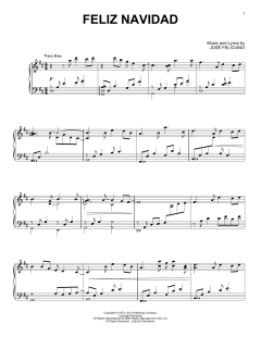 Feliz Navidad von Alexis Ffrench (Download) 